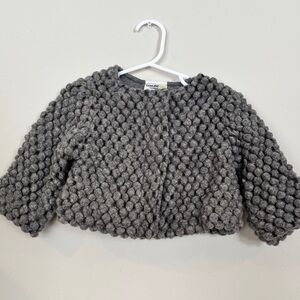 Gray girl sweater